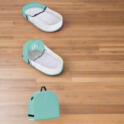 Berceau de Voyage - BabyNest™ - Vert - Bébé Aventure