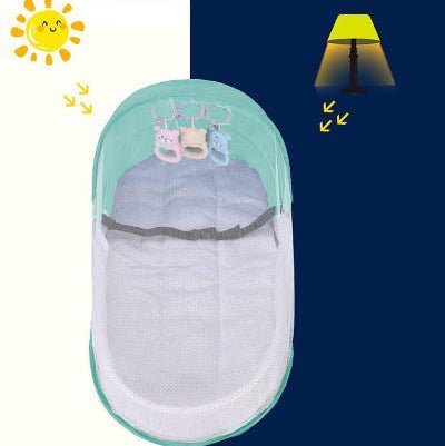 Berceau de Voyage - BabyNest™ - Vert - Bébé Aventure