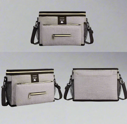 Sac à Langer - BabyTravel™ - Gris - Bébé Aventure