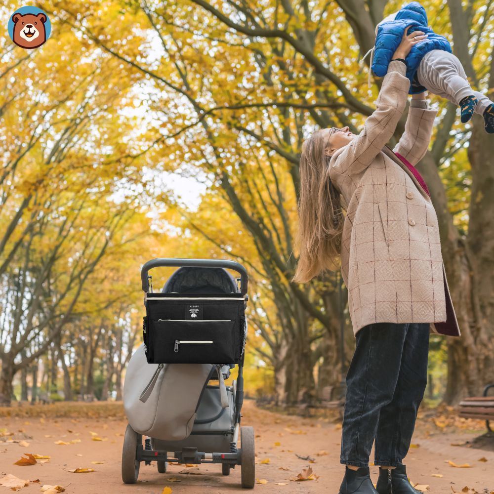 Sac à Langer - BabyTravel™ - Noir - Bébé Aventure