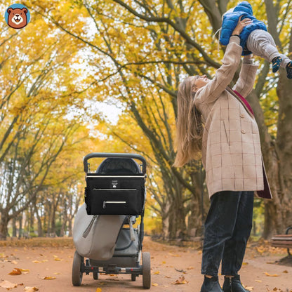 Sac à Langer - BabyTravel™ - Noir - Bébé Aventure